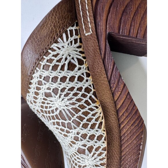 Korks by Kork Ease Women's Nora Crochet Clogs Size 8 - Picture 13 of 13